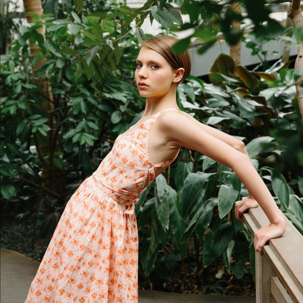 Family Affairs Crimson and Clover Ice Cream Dress